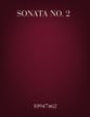 Guitar Sonata No. 2 Guitar and Fretted sheet music cover